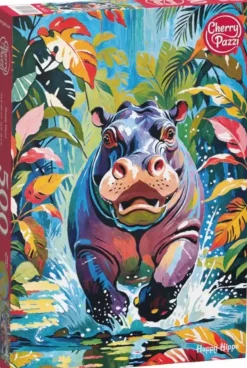 Puzzle Happy Hippo