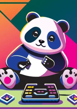 Puzzle Happy Panda