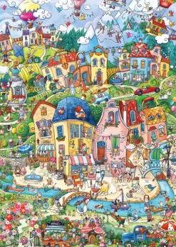 Puzzle Happy Town: Good Morning!