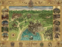 Puzzle Harry Potter: Map of Hogwart