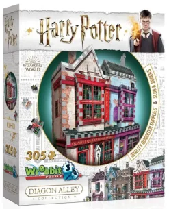 Puzzle Harry Potter: Quality Quidditch Supplies and Slug and Jiggers Apothecary