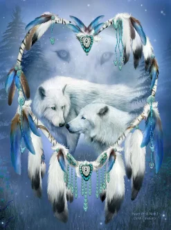 Puzzle Heart of a Wolf