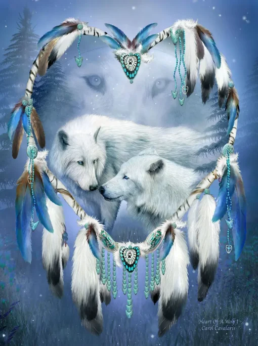Puzzle Heart of a Wolf