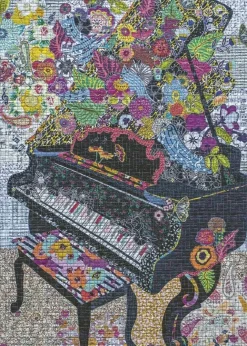 Puzzle Heine: Quilt Art: Piano