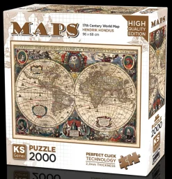 Puzzle Hendrik Hondius: Vintage World