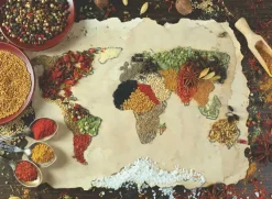 Puzzle Herbal world map