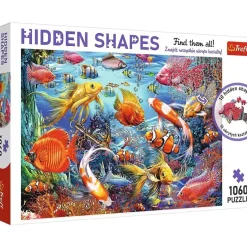 Puzzle Hidden Shapes Underwater life