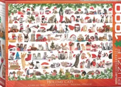 Puzzle Holiday cats