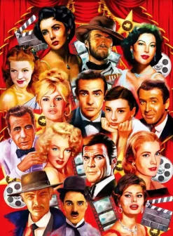 Puzzle Hollywood Stars