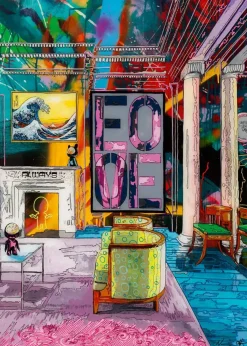 Puzzle Home: Room With Wave