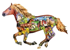 Puzzle Horse Farm 800
