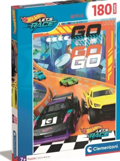 Puzzle Hot Wheels on the road