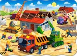 Puzzle House in construction