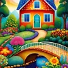 Puzzle House of Colors