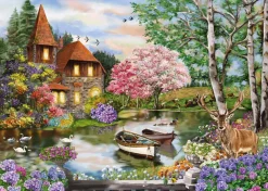 Puzzle House on the lake 1000