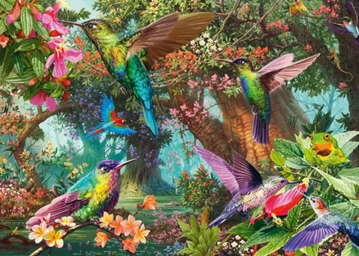 Puzzle Hummingbirds