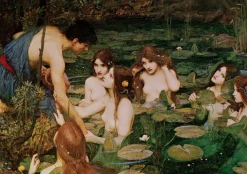 Puzzle Hylas And The Nymphs, 1896