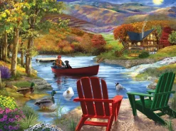 Puzzle Illustrations - Lake Life