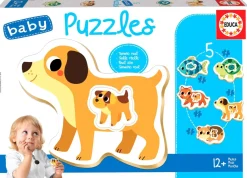 Puzzle 4in1 Baby Animals Pets