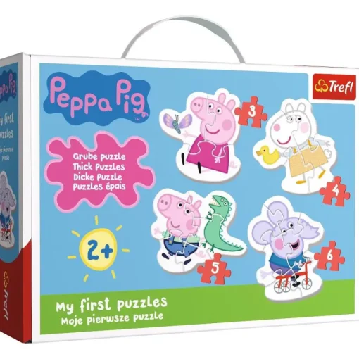 Puzzle 4in1 Baby puzzle Piglet Peppa