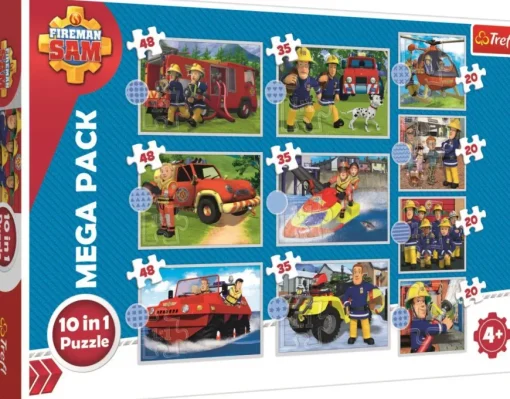Puzzle 10in1 Firefighter Sam II