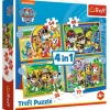 Puzzle 4in1 Holiday Paw Patrol