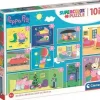 Puzzle 10in1 Piglet Peppa clementoni