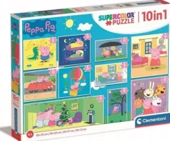 Puzzle 10in1 Piglet Peppa clementoni