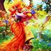 Puzzle In the fruit garden