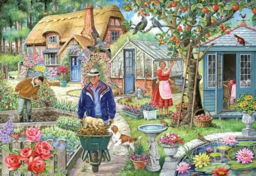 Puzzle In The Garden