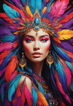 Puzzle Indian Beauty