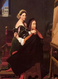 Puzzle Ingres: Raphaël and the Fornarina