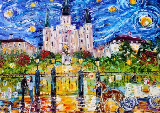 Puzzle Jackson Square, New Orleans