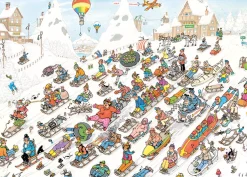 Puzzle Jan Van Haasteren: It鈥檚 all going downhill