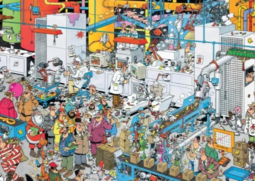 Puzzle Jan Van Haasteren - Candy Factory 500