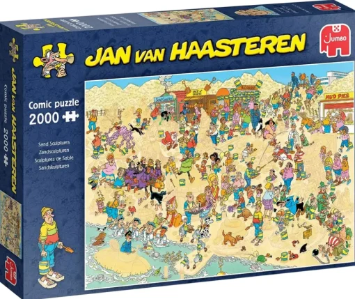 Puzzle Jan Van Haasteren: Sand Sculptures 2000