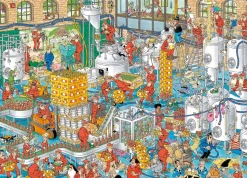 Puzzle Jan Van Haasteren: Crowds at the pool