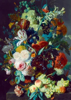 Puzzle Jan Van Huysum - Still Life with Flowers and Fruit