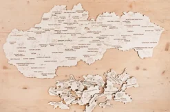 Puzzle Jaskyne a prír. úkazy drevené puzzle v krabi膷ke