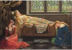 Puzzle John Collier, The Sleeping Beauty