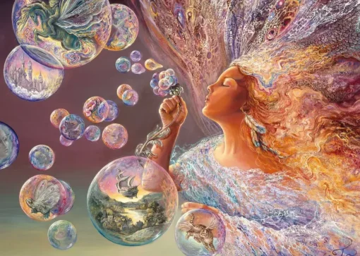 Puzzle Josephine Wall: Bubble Flower III