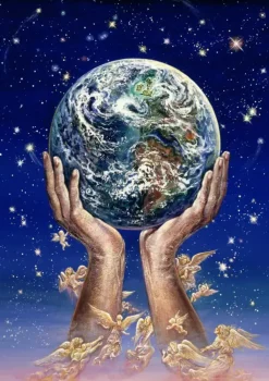 Puzzle Josephine Wall: Hands of Love III