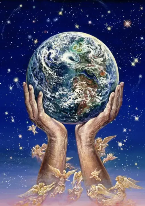 Puzzle Josephine Wall: Hands of Love III