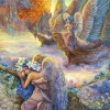 Puzzle Josephine Wall: I Saw Three Ships II