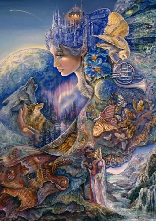 Puzzle Josephine Wall: Once in a Blue Moon