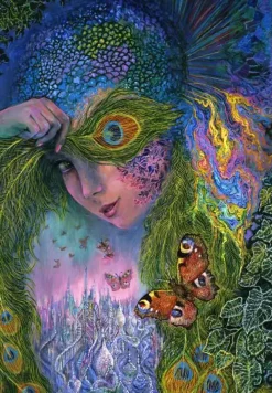 Puzzle Josephine Wall: Peacock Goddess