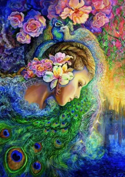 Puzzle Josephine Wall: Peacock Daze