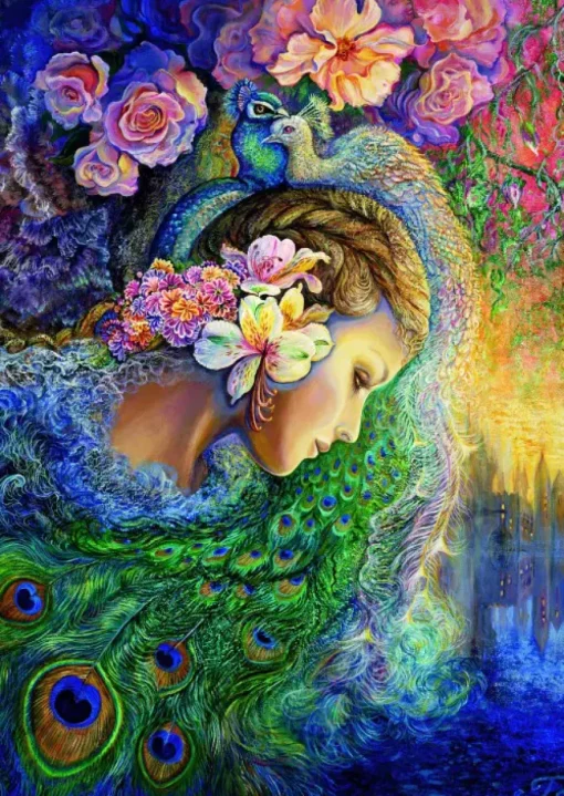 Puzzle Josephine Wall: Peacock Daze