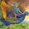Puzzle Josephine Wall: Peacock Princess II