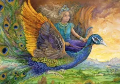 Puzzle Josephine Wall: Peacock Princess II